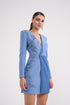Embrodiery Detailedton Sur Ton Jacket Dress